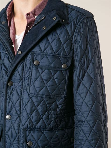 burberry diamond quilted jacket cheap|burberry diamond quilted field jacket.